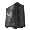 DeepCool CC560 ARGB V2 Tempered Glass Black