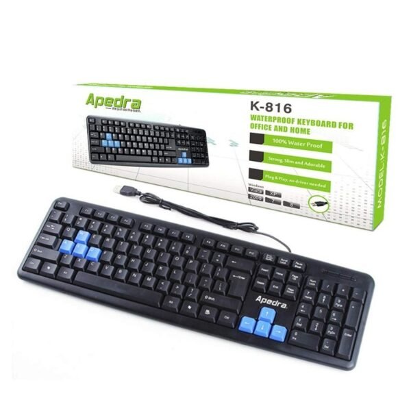 apedra-k-816-keyboard-black_1 Apedra K-816 keyboard Black HU