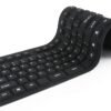 Gembird KB-109F-B Flexible Keyboard & OTG adapter Black US