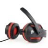Gembird GHS-03 Gaming Headset Matte Black/Red