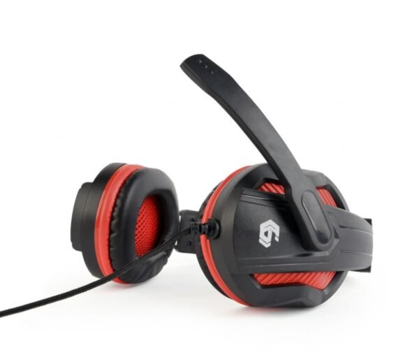 gembird-gembird-gaming-microphone-amp-stereo-headphones-with-volume-control-black-red_2 Gembird GHS-03 Gaming Headset Matte Black/Red