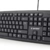 Gembird KB-U-103 Standard keyboard Black RU