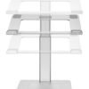 Gembird NBS-D1-02 Height adjustable notebook riser Stand Silver