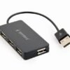 Gembird UHB-U2P4-04 4-port USB hub Black