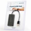Gembird UHB-U2P4-04 4-port USB hub Black