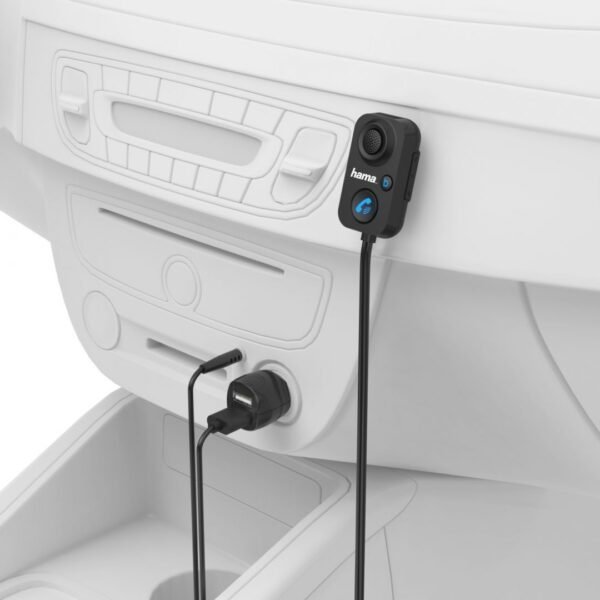 hama-hama-autos-bt-kihangosito-szett-aux-bemenettel-rendelkezo-autokhoz-_2 Hama Autós Bluetooth 5.1 Kihangosító (AUX bemenettel rendelkező autókhoz) Black