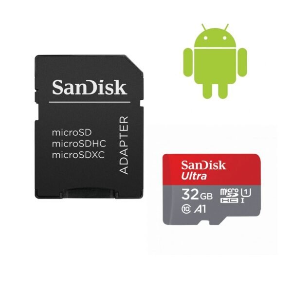 sandisk-32gb-microsdhc-ultra-uhs-i-a1-android-adapterrel_1 Sandisk 32GB microSDHC Ultra Class 10 UHS-I A1 (Android) + adapterrel