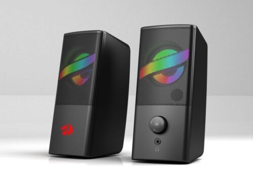 Redragon Air wired speaker Black