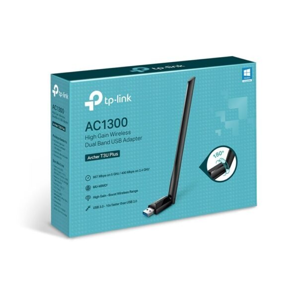 tp-link-archer-t3u-plus-ac1300-high-gain-wireless-dual-band-usb-adapter_2 TP-Link Archer T3U Plus AC1300 High Gain Wireless Dual Band USB Adapter
