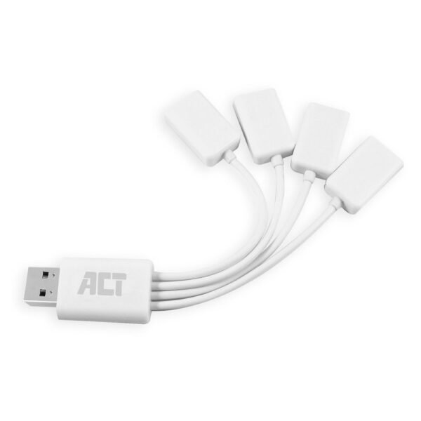 act-ac6210-usb-2.0-4-port-hub-white_1 ACT AC6210 USB 2.0 4-Port Hub White