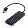 Gembird 4-portos USB 3.1 HUB Black