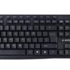 Gembird KB-UM-107 Multimedia Keyboard Black US