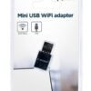 Gembird WNP-UA300-01 Mini USB WiFi adapter 300 Mbps Black