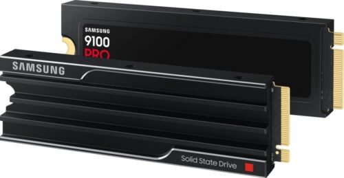 Samsung 4TB M.2 2280 NVMe 9100 Pro with Heatsink
