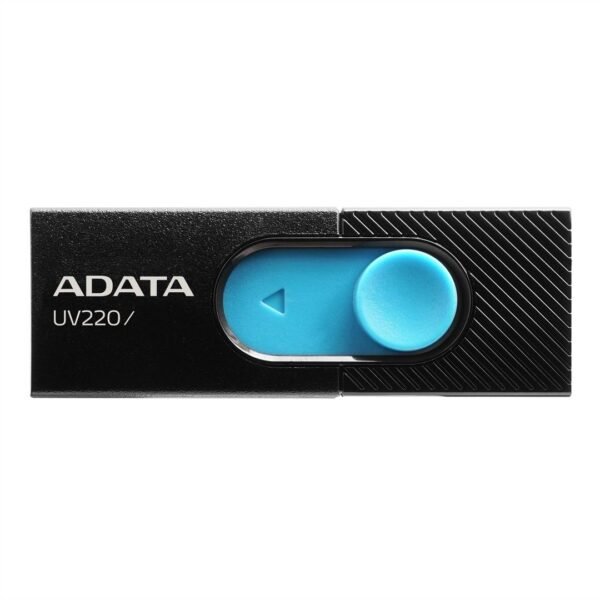 a-data-64gb-flash-drive-uv220-black-blue_1 A-Data 64GB Flash Drive UV220 Black/Blue