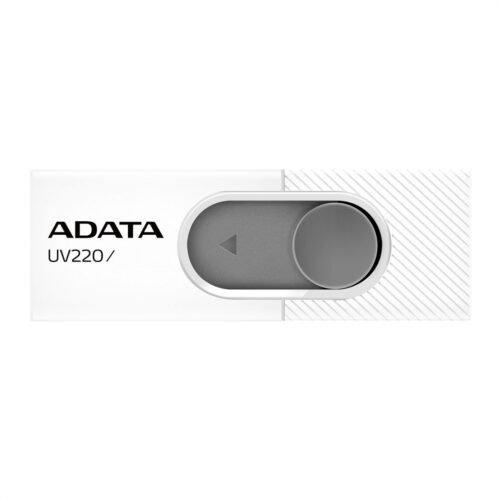 a-data-64gb-flash-drive-uv220-white-grey_1 A-Data 64GB Flash Drive UV220 White/Grey