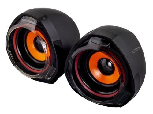 esperanza-rumba-usb-stereo-speakers-black_1 Esperanza Rumba USB Stereo Speakers Black/Orange