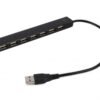 Gembird UHB-U2P7-04 USB2.0 7-port Hub Black
