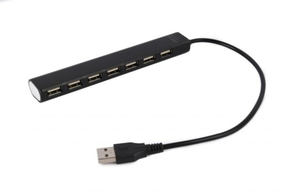Gembird UHB-U2P7-04 USB2.0 7-port Hub Black
