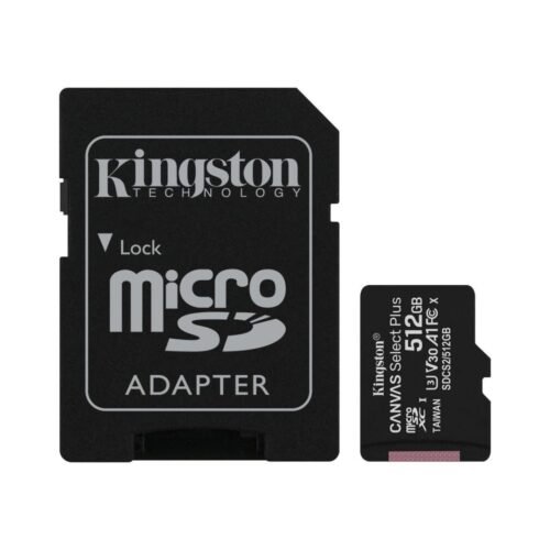 kingston-512gb-microsdxc-canvas-select-plus-100r-a1-c10-card-adapterrel_1 Kingston 512GB microSDXC Canvas Select Plus Class 10 100R A1 C10 Card + adapterrel
