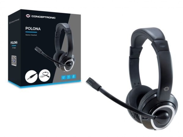 conceptronic-polona02ba-headset-black_1 Conceptronic POLONA02BA Headset Black