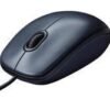 Logitech M100 Mouse Black