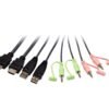 ATEN CS22H 2-Port USB 4K HDMI Cable KVM Switch with Remote Port Selector