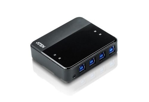 aten-us434-4x4-usb3.2-gen1-peripheral-sharing-switch_1 ATEN US434-AT 4x4 USB3.2 Gen1 Peripheral Sharing Switch