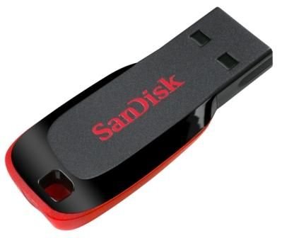 sandisk-128gb-cruzer-blade-usb-2-0-black-red_1 Sandisk 128GB Cruzer Blade USB 2.0 Black/Red