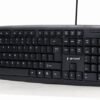 Gembird KB-U-103 Standard keyboard Black US
