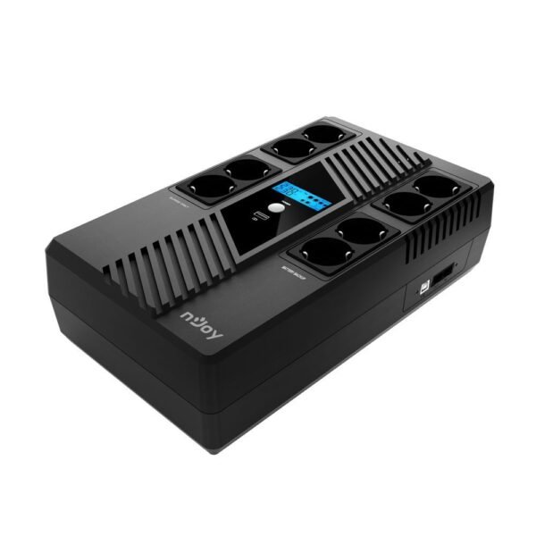 njoy-token-800-8xschuko-outlets_1 Njoy UPCSBLS680TTOAZ01B Token 800 LCD 800VA UPS