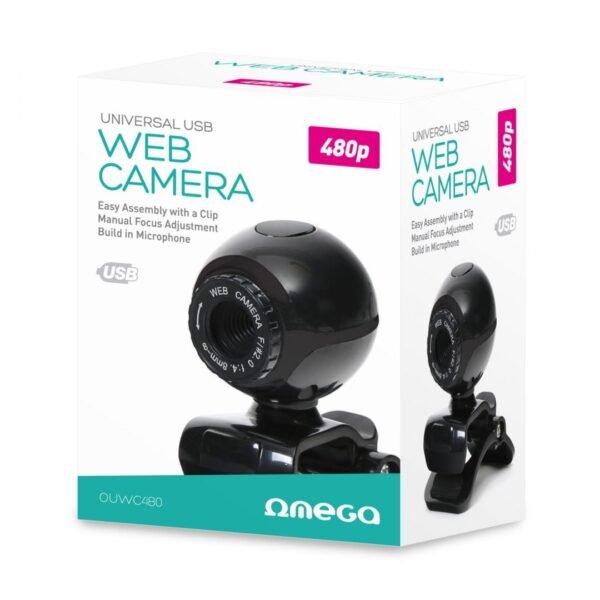 omega-webcam-c15-black_1 Platinet Omega Webcam C15 Webkamera Black