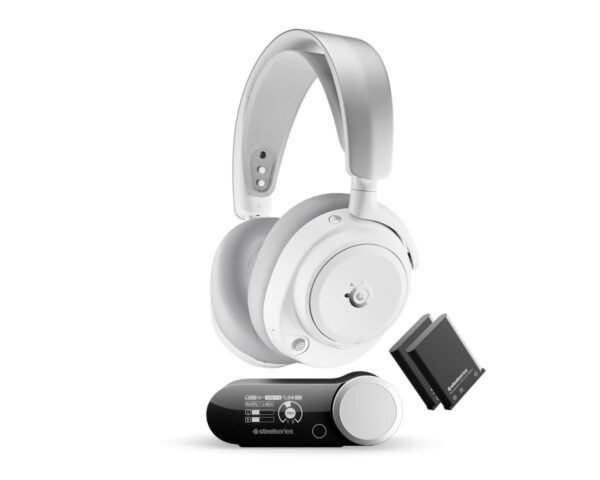Steelseries Arctis Nova Pro Omni Wireless Bluetooth Gaming Headset White