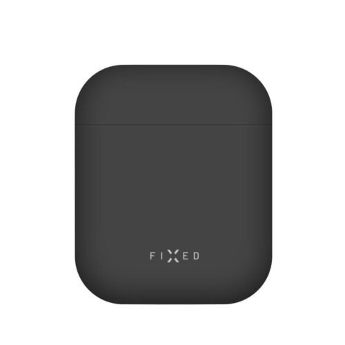 ultrathin-silicone-case-fixed-silky-for-apple-airpods-black_1 FIXED Ultravékony szilikon tok Silky Apple Airpods-hoz, Fekete